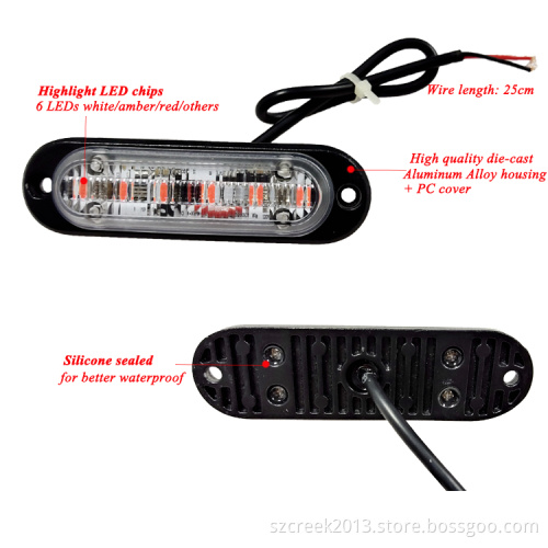 Truck Trailer LED Side Marker Light